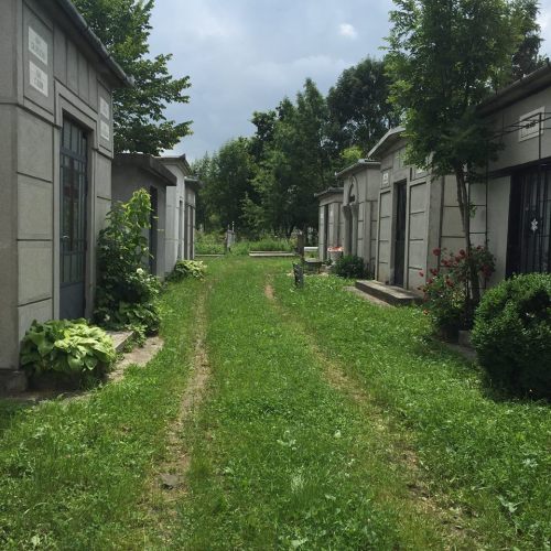 Mausoleum Cimitirul Central Sibiu Transylvania Romania
