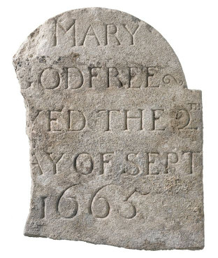 gravestone headstone mary godfree