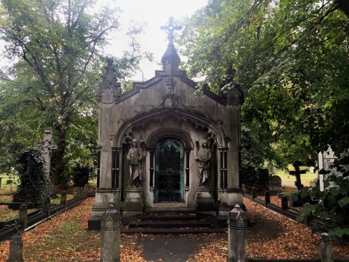 mausoleum brompton cemetery london england britain