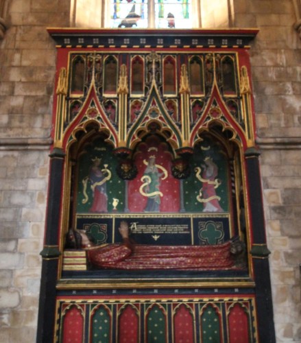 John Gower Southwark Cathedral poet tomb james wright