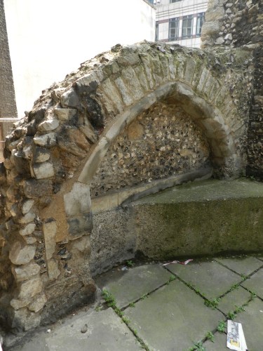 St Alphage London ruin James Wright