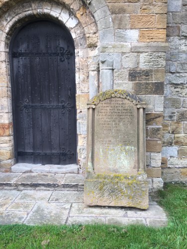St Mary's Church whitby death headstone