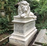gravestone tomb lion memorial cemetery london