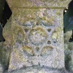 Jewish Star of David carved on Cemetery gravestone